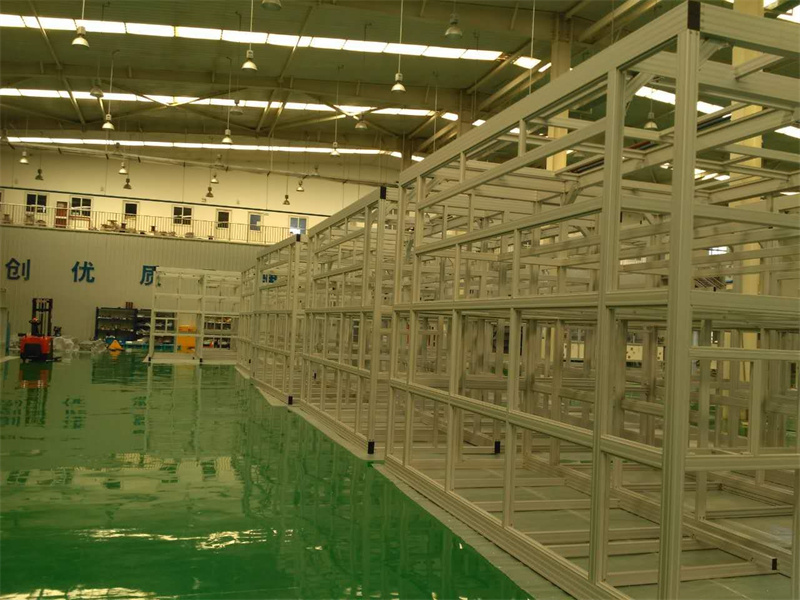 工業麻豆免费看视频框架倉庫隔斷